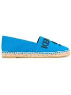Kenzo Kenzo Paris Espadrilles, Women's, Size: 37, Blue, Cotton/rubber