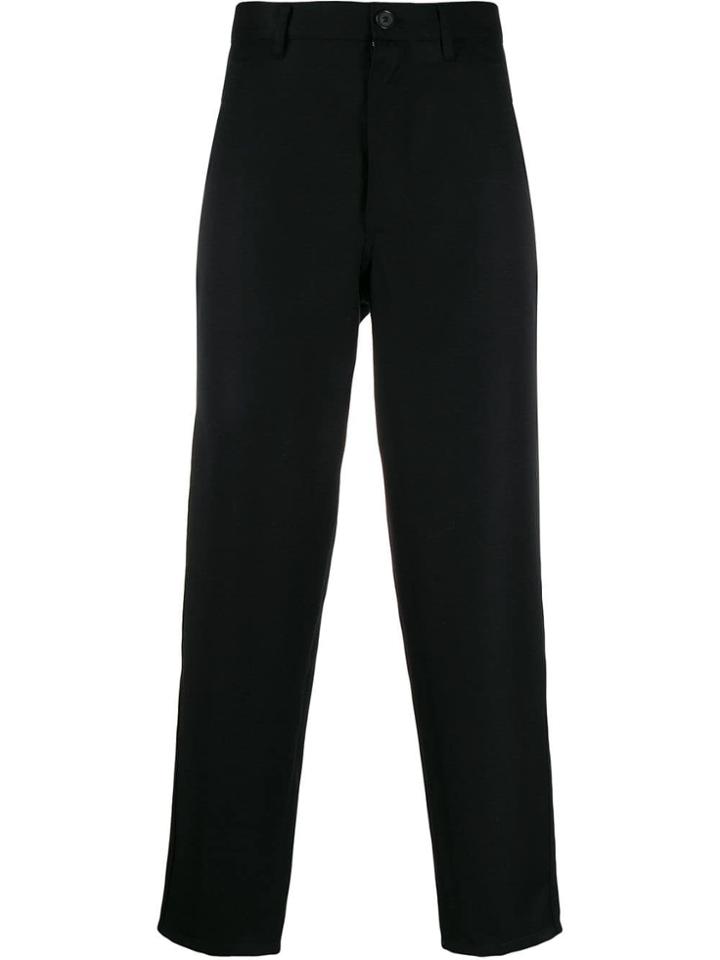 Comme Des Garçons Shirt Slim-fit Tailored Trousers - Black