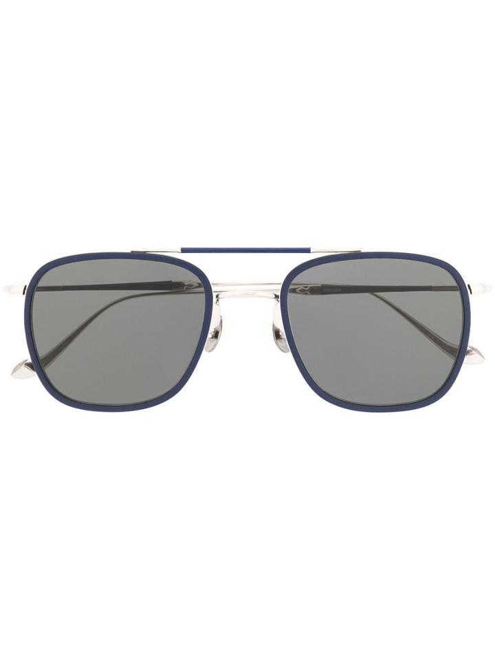 Matsuda Aviator Sunglasses - Blue