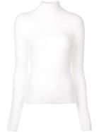 Ulla Johnson Textured Turtleneck Sweater - White