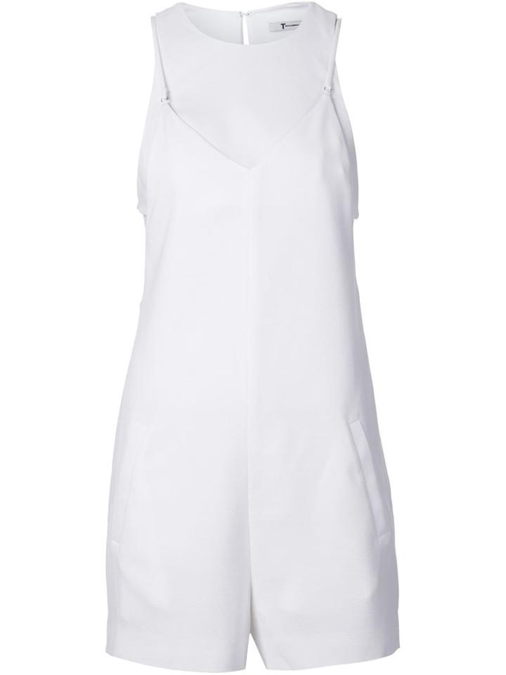 T By Alexander Wang Layered Playsuit
