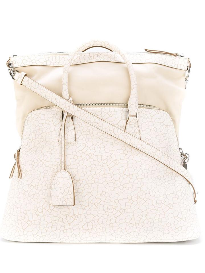 Maison Margiela 'défilé' Tote, Women's, White, Calf Leather