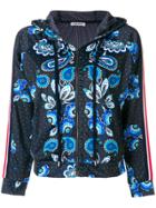 P.a.r.o.s.h. Dotted Paisley Track Jacket - Blue