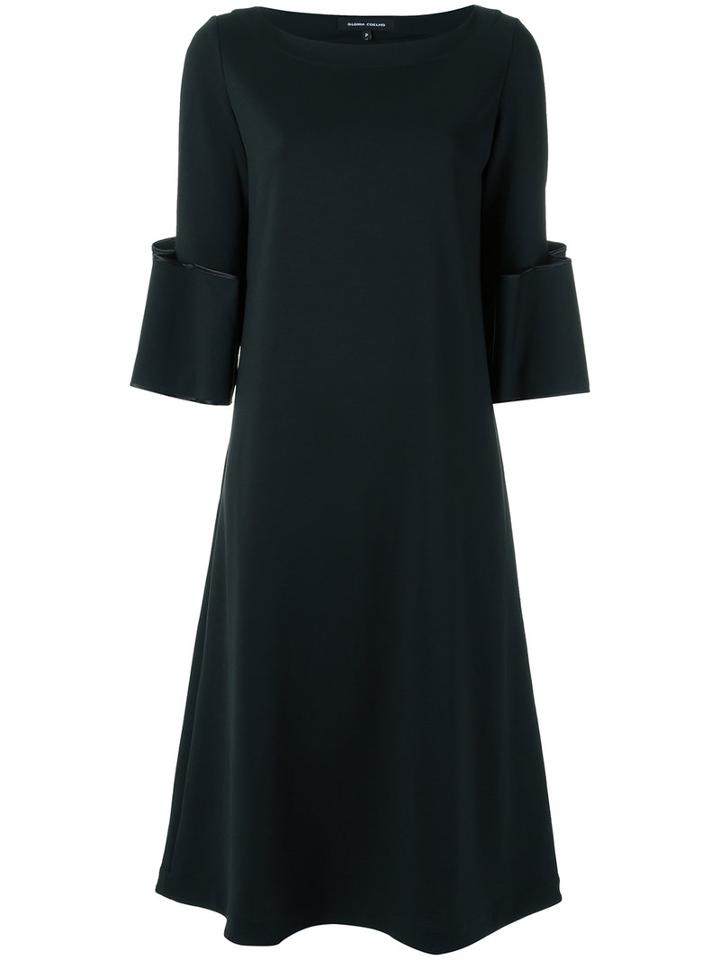 Gloria Coelho - 3/4 Sleeves Dress - Women - Elastodiene/polyester/viscose - P, Black, Elastodiene/polyester/viscose