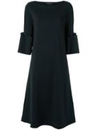 Gloria Coelho - 3/4 Sleeves Dress - Women - Elastodiene/polyester/viscose - P, Black, Elastodiene/polyester/viscose
