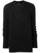 Ann Demeulemeester Loose Fitting Sweater - Black