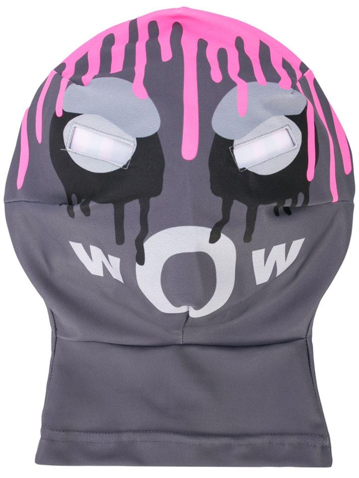 Walter Van Beirendonck Dripping Monster Morph Mask - Grey