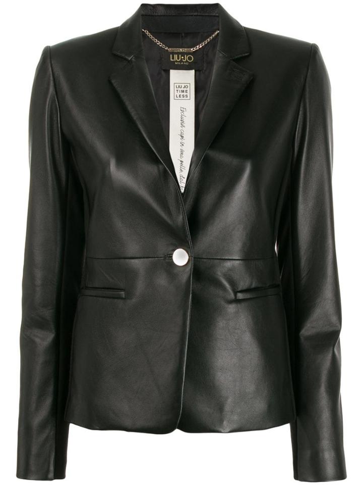 Liu Jo Classic Fitted Blazer - Black