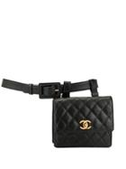 Chanel Pre-owned 1990s Cc Belt Bag - Brown