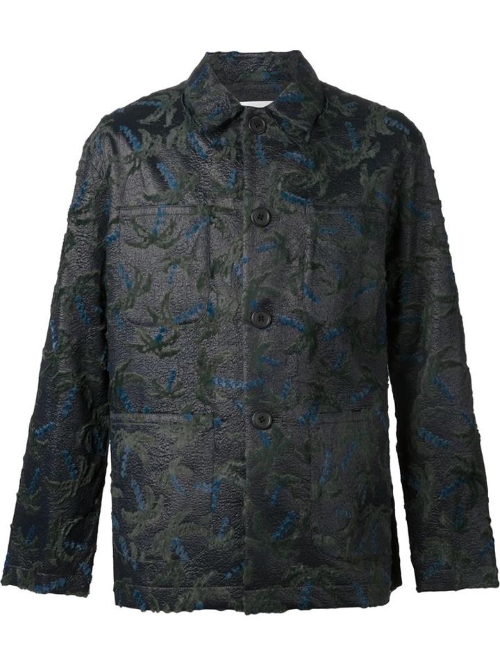 Julien David Textured Woven Blouson