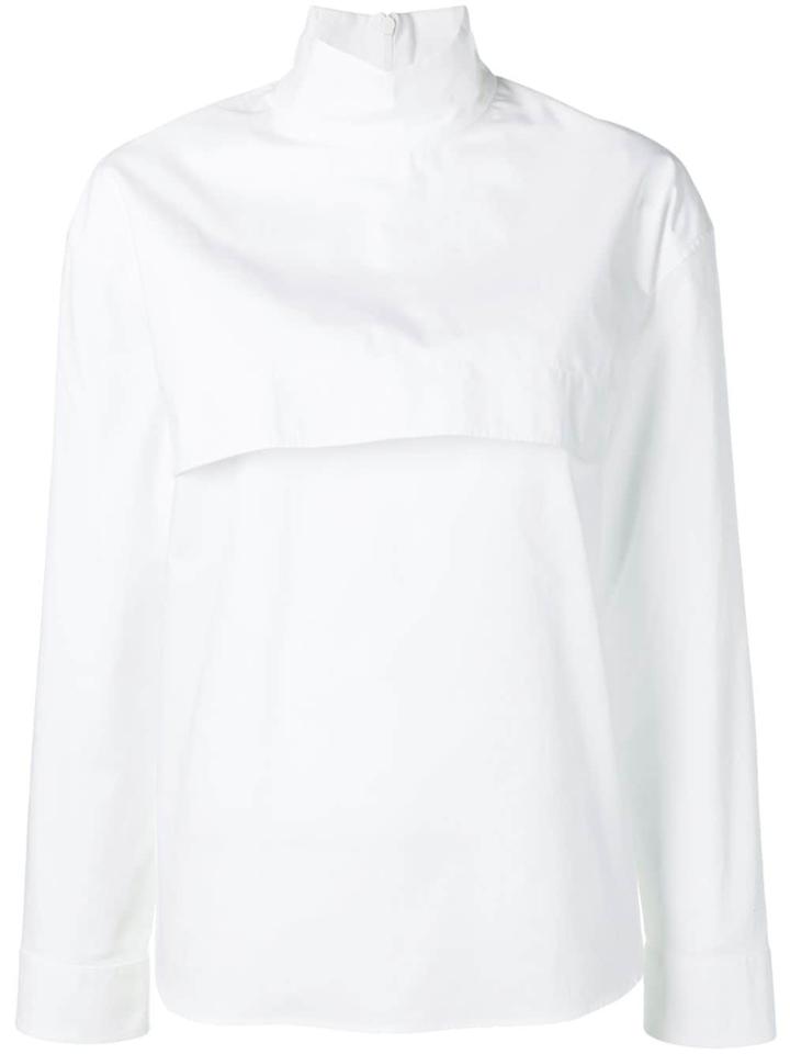 Cédric Charlier Layered Front Blouse - White