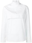 Cédric Charlier Layered Front Blouse - White