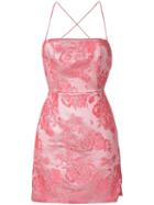 Manning Cartell Metallic Kyoto Calling Mini Dress - Pink