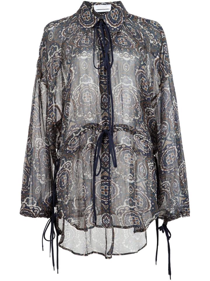 Chloé Tile Print Blouse - Multicolour