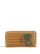 Etro Sheet Music Wallet - Brown