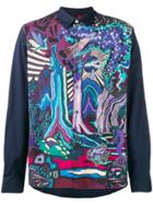Paul Smith Dreamer Print Shirt - Blue