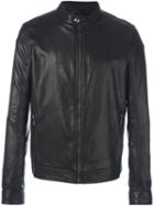 Belstaff Zipped Pocket Jacket, Men's, Size: 50, Black, Calf Leather/viscose