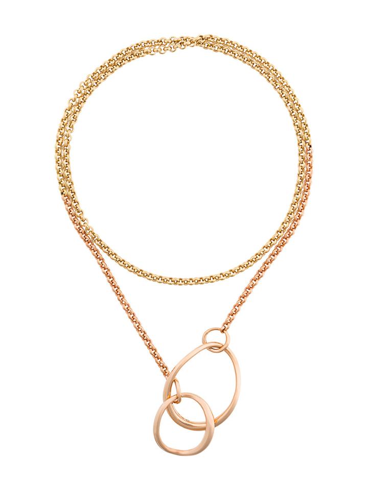 Charlotte Chesnais Symi Necklace - Yellow & Orange