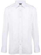 Tom Ford Smoking Tuxedo Shirt - White