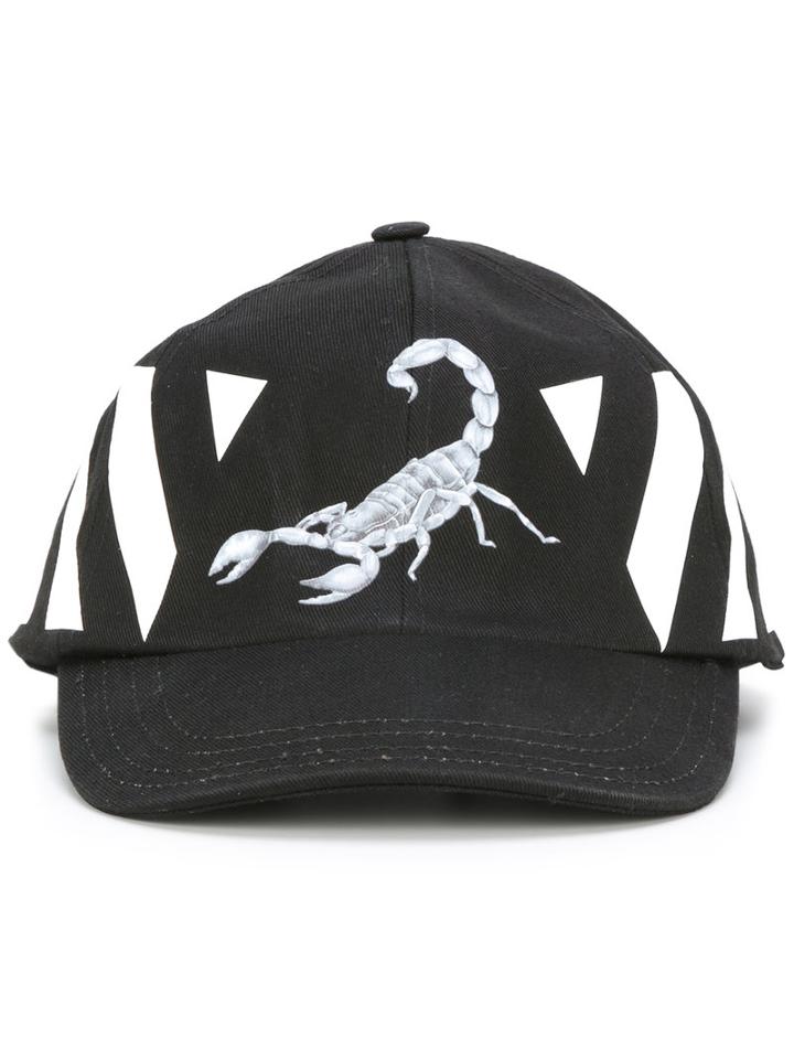 Off-white Othelo Scorpion Cap, Men's, Black, Cotton