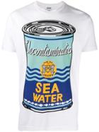 Moschino Pre-owned 1988s Sea Water Printed T-shirt - White