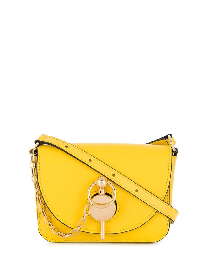 Jw Anderson Daffodil Nano Keyts Bag - Yellow