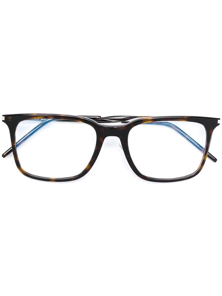 Saint Laurent Eyewear Classic Sl 263 Eyeglasses - Brown
