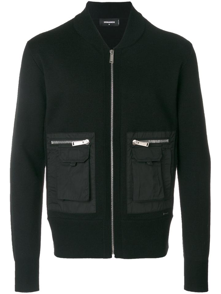 Dsquared2 Cargo Cardigan - Black