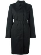 Jil Sander 'bombay' Trenchcoat, Women's, Size: 36, Black, Polyester