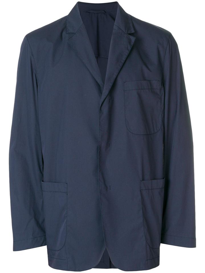 Tonello Cs Unlined Long Jacket - Blue
