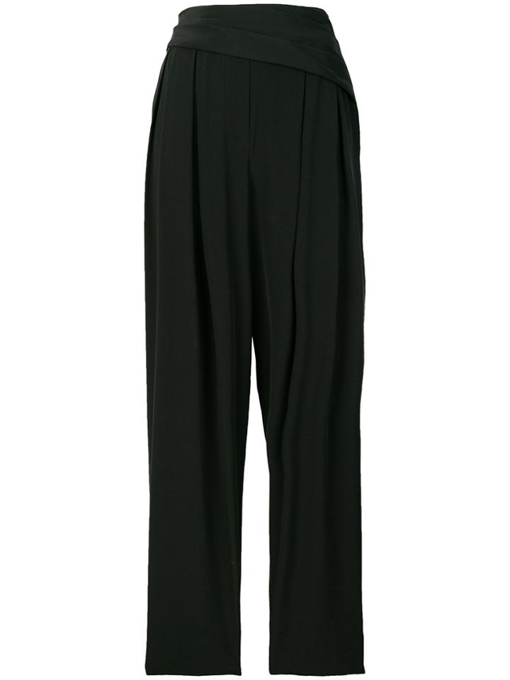 3.1 Phillip Lim High-waist Slouched Trousers - Black