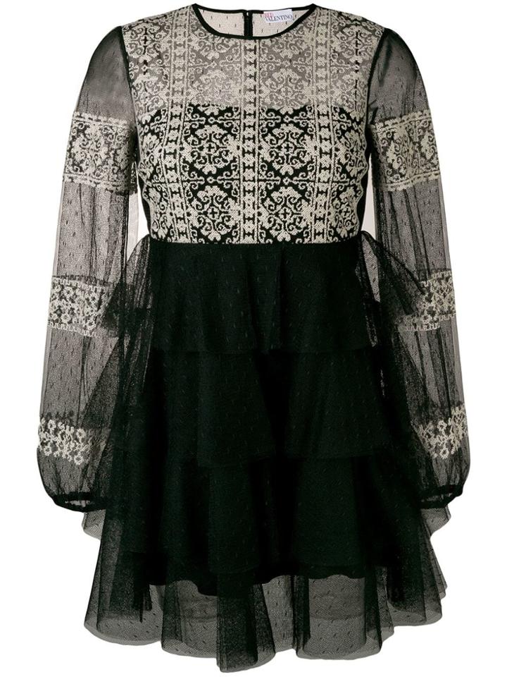 Red Valentino Red Valentino Qr0va10f43l 0na Nero Natural