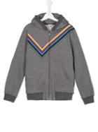 Paul Smith Junior Diagonal Striped Hoodie, Boy's, Size: 16 Yrs, Grey