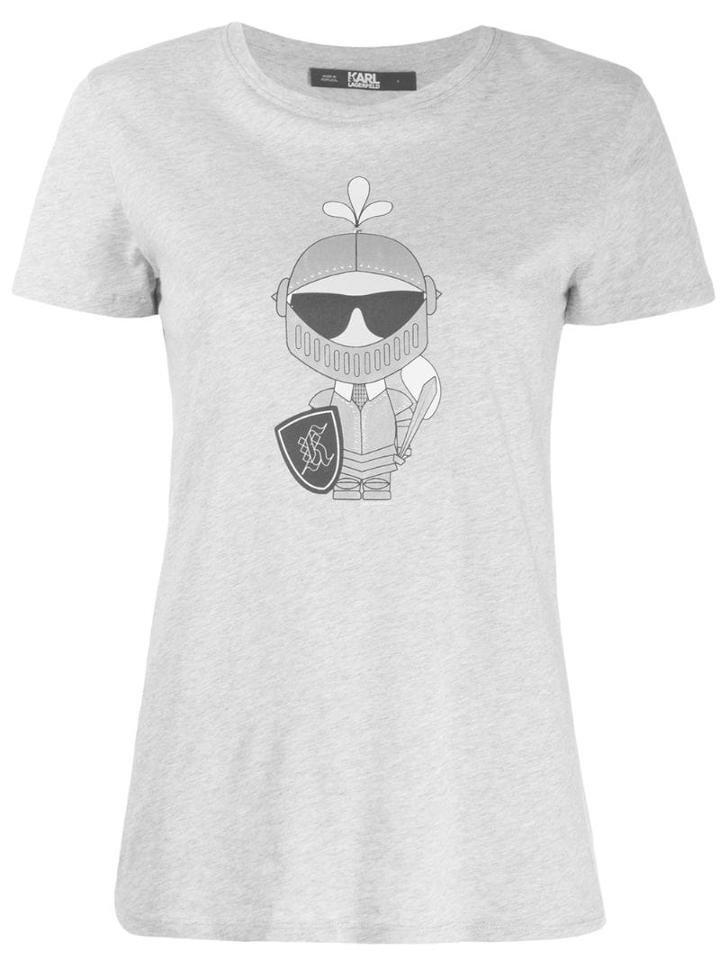 Karl Lagerfeld Karl's Treasure Knight T-shirt - Grey