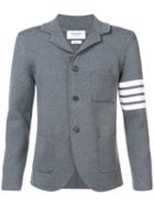 Thom Browne 4-bar Ribbed Wool Sport Coat - Grey