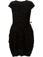 Issey Miyake Cauliflower 'frozen Flocky Cauliflower' Dress, Women's, Black, Cotton/polyurethane/rayon