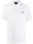 Raf Simons X Fred Perry Laurel Detail Polo Shirt - White