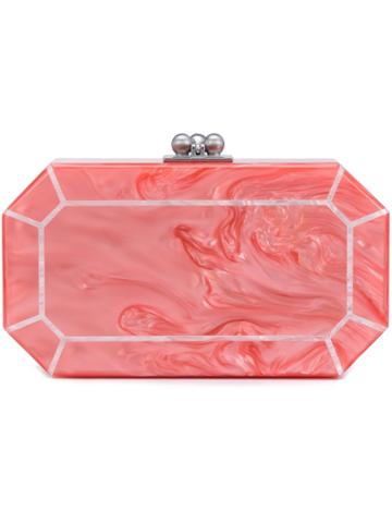 Edie Parker The Webster X Ritz Paris Clutch - Pink & Purple