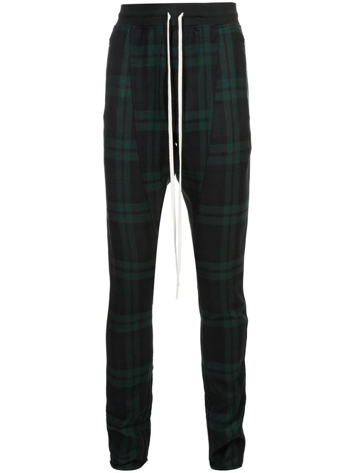 Fear Of God Checked Trousers - Green