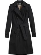 Burberry The Chelsea - Long Trench Coat - Black