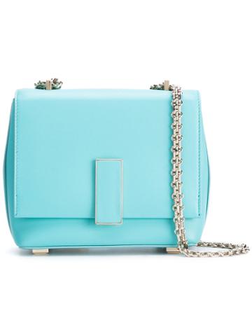 Marcel Seraphine - Chain Strap Box Bag - Women - Calf Leather - One Size, Blue, Calf Leather