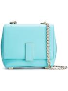 Marcel Seraphine - Chain Strap Box Bag - Women - Calf Leather - One Size, Blue, Calf Leather