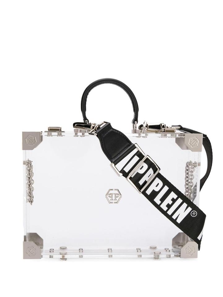 Philipp Plein Original Box Bag - White