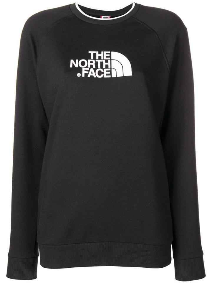 The North Face Logo Fitted Sweatshirt - Black