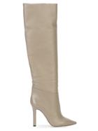 Tamara Mellon Pointed Toe Stiletto Boots - Grey
