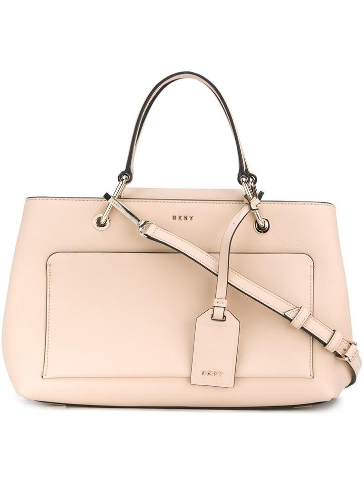 Dkny Slip Pocket Tote, Women's, Nude/neutrals