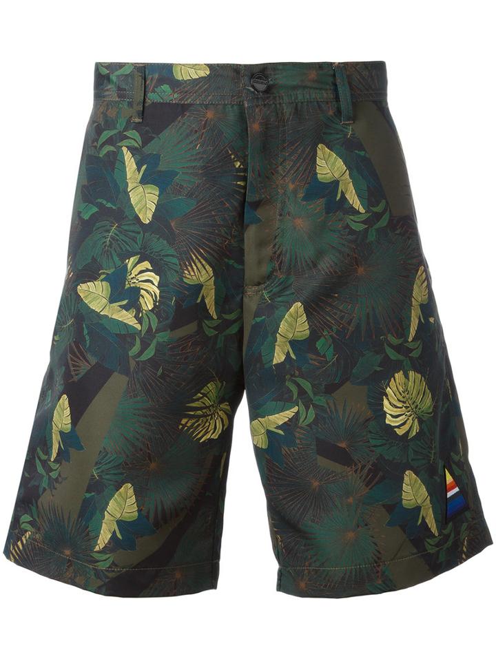 Iceberg - Drawstring Shorts - Men - Polyester - 46, Green, Polyester