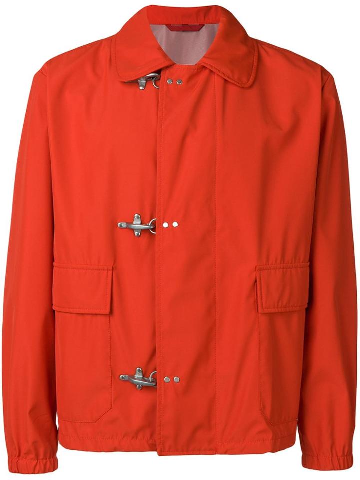 Fay Utility Jacket - Red