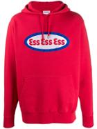 Sss World Corp Logo Hoodie - Red