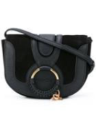 See By Chloé - 'hana' Bag - Women - Goat Skin/suede - One Size, Black, Goat Skin/suede